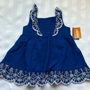 Gymboree 12-18M  Blue Belle Casual Dress